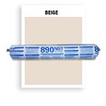 890 NST - SSG-595-Beige SSG  Non-Staining, Ultra-Low Modulus Silicone Sealant-20 oz sausage